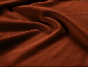 Téglavörös bársony fotel Georgia – Micadoni