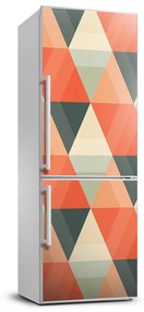 Hűtőre ragasztható matrica Geometriai háttér FridgeStick-70x190-f-70984330