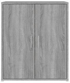 vidaXL szürke sonoma színű szerelt fa cipősszekrény 60 x 35 x 70 cm