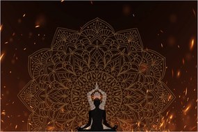 Kép - Meditáció (90x60 cm)