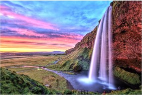 Kép - Seljalandsfoss vízesés (90x60 cm)