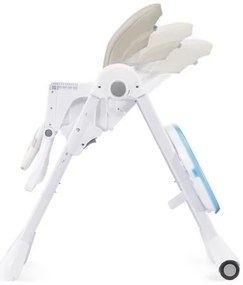 KINDERKRAFT - Gyerek étkezőszék YUMMY bézs/fehér