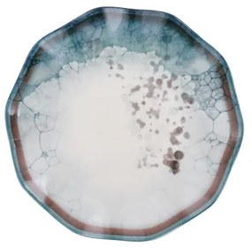 24 darabos kék porcelán étkészlet