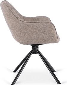 Forgó szék cappuccino színben, PEONY 2