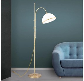 Orion Stl 12-1188/1 - Állólámpa OLD LAMP 1xE27/40W/230V fehér/réz