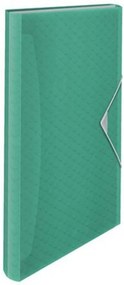 Harmonikamappa, A4, PP, 6 rekeszes, ESSELTE Colour'Breeze, zöld (E626253)