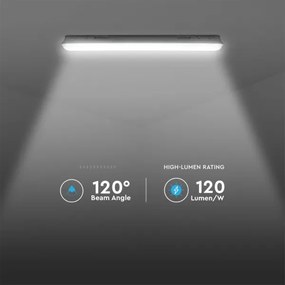 LED ipari fénycsöves lámpatest mozgásérzékelővel LED/36W/230V 4000K IP65 120 cm