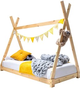 Fa gyerekágy keret, 70x140 cm