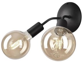 Lamkur Fali lámpa VIGGO 2xE27/60W/230V KM-2.122/czarny