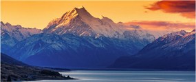 Kép - Pukaki-tó (120x50 cm)