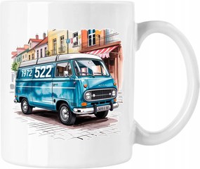 Bögre Nysa rendőrség autó Prl 3 Fehér 330ml