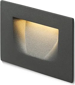 RENDL PER süllyesztett lámpa antracitszürke 230V LED 3W IP54 3000K