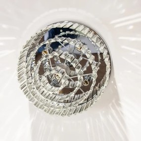 Brilagi - LED kristály mennyezeti lámpa MOZART 5xE14/40W/230V, fényes króm