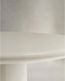 Beton kerek kerti dohányzóasztal ø 110 cm Albanella – Kave Home