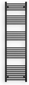 Fekete 500x1800mm törölközőszárítós fürdőszobai radiátor Welland Lux | Készletről | Gyors kiszállítással