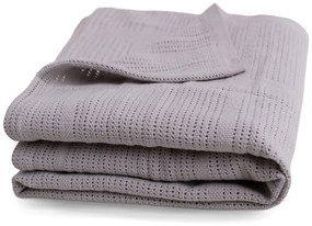 Babymatex Sisi gyerek pléd világosszürke, 75 x 100 cm