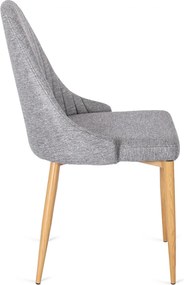 Szék szürke színben. TORINO