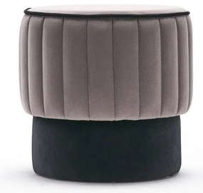 Rose Puf Grey zsámoly