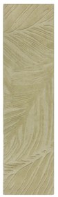 Zöld gyapjú futószőnyeg 60x230 cm Lino Leaf – Flair Rugs