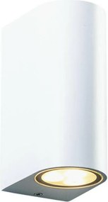 Aca Lighting GU10 kültéri fali lámpa műanyag 230V fehér IP65 MAX.2X3W