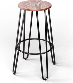 Blumfeldt 1 db. Hamilton bisztró szék Ø33 cm Fa acélkeret