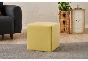 Puff CUBI 40x40 cm sárga