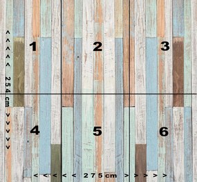 Fotótapéta falra DRIFT WOOD 275x254 cm