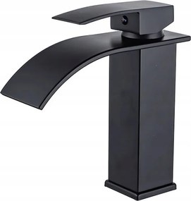 Új fekete álló mosdó csaptelep állványon pultra szerelhető csaptelep a fürdőszobába