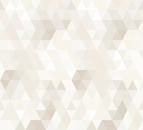 Flizelin Tapéta Mozaik Motívummal, Háromszögekkel