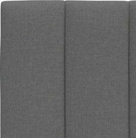 sötétszürke szövet fejtámla párna Hanko 200 cm