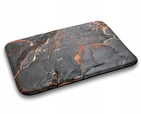 Puha fürdőszobaszőnyeg Szürke márvány 75x45 cm