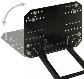 fekete hóeke quadhoz 115 x 38 cm