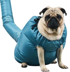 Háziállat szárító zsák, kutya/macska szárító (20-30 kg)