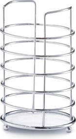 Fém evőeszköztartó állvány, 12.5x20cm