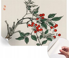 Design fali fotótapéta öntapadós bogyós ág 312x219 cm