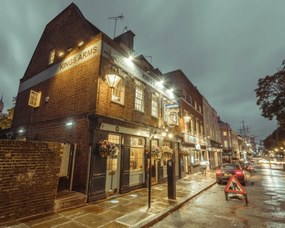 Poszter 50x40cm King Arms Pub Greenwich, Assaf Frank