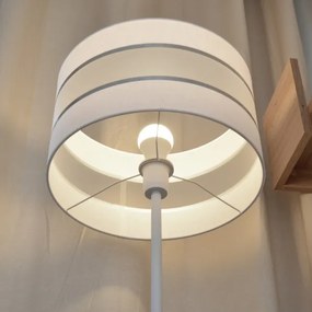 LED Állólámpa HELEN 1xE27/15W/230V fehér