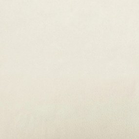 3 részes krémszínű bársony ülőgarnitúra párnákkal