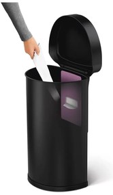 Rozsdamentes acél érintésmentes szemetes 45 l – simplehuman