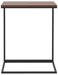 Fekete szerelt fa kisasztal 55 x 35 x 66 cm