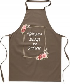 Konyhai kötény Nőnap Ajándék A világ legjobb felesége
