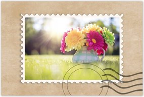 Poszterek 120x80 Virágcsokor a réten