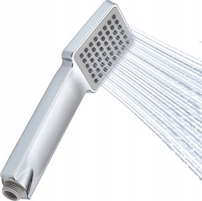 Zuhanyfej Zuhanyzó Króm Eko anti-calc négyszögletes téglalap alakú