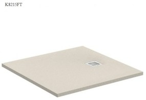 Zuhanytálca négyzet Ideal Standard 90x90 cm öntött márvány homokszín K8215FT