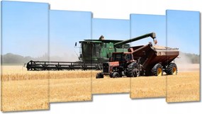 Képek 150x80 Kombájn az aratás során