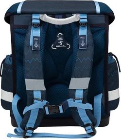 Iskolatáska, fémcsat, BELMIL Classy Northern Alpha, farkas (BL410313AG78F)