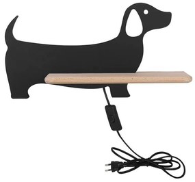 Fekete gyerek lámpa Dog – Candellux Lighting