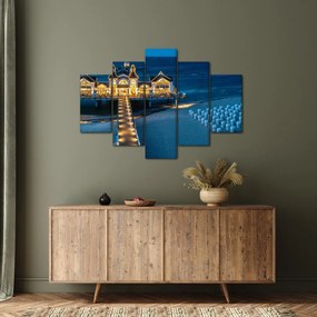 Kép - szalloda a tengerparton (150x105 cm)