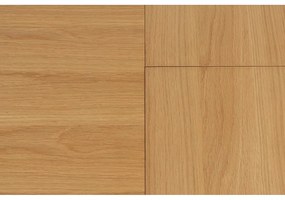 Bővíthető étkezőasztal tölgyfa dekoros asztallappal és hosszabbító asztallappal 90x180 cm Twist – Zuiver