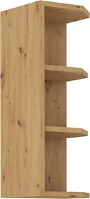 Felső polcos szekrény, artisan tölgy, LULA 30 G-72 ZAK